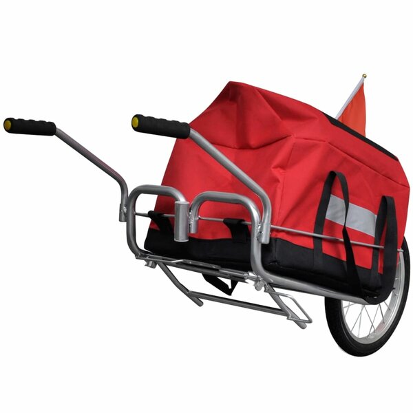 Utility clearance bike trailer